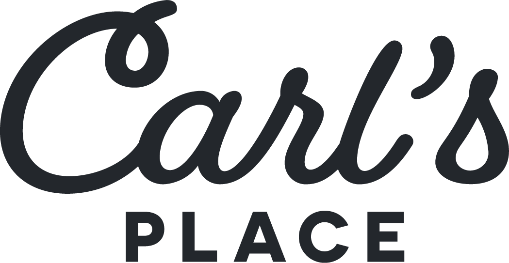 Carl's Place logo featuring elegant script and bold text, representing the brand for Carl's Place Pipe Framing Kit..