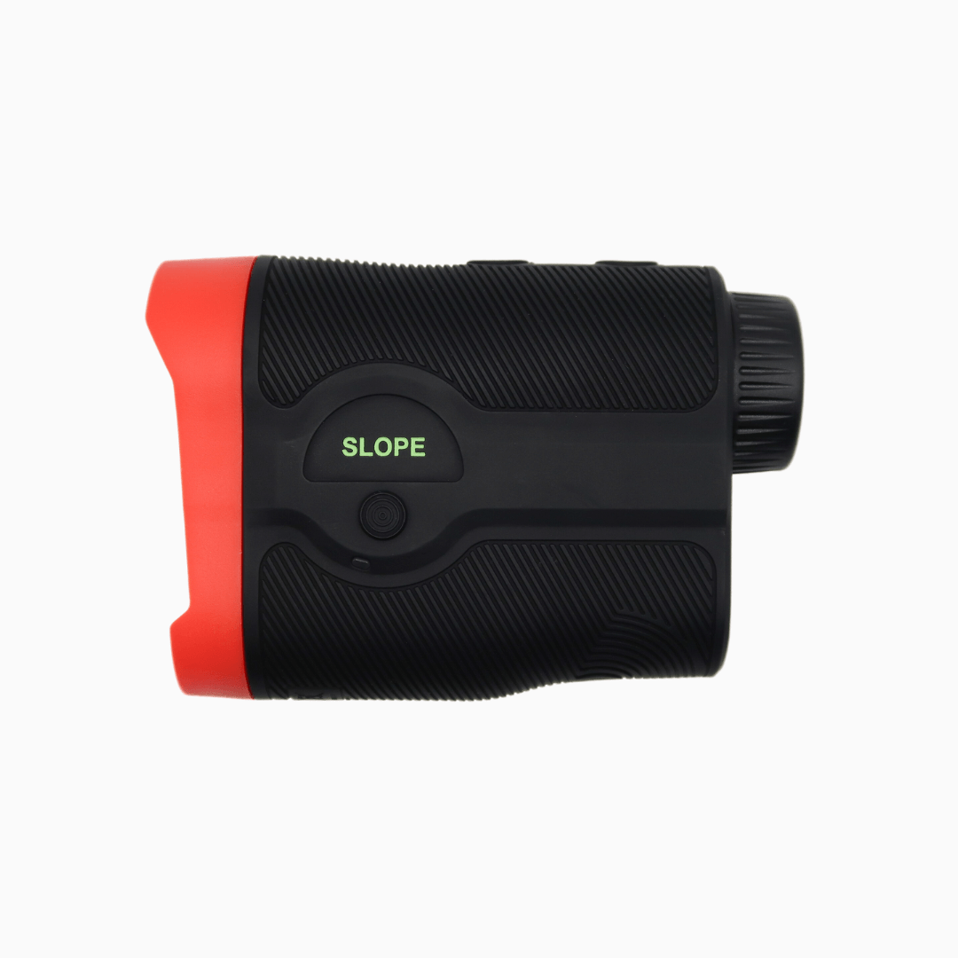 Talon X1 Slope Rangefinder device with slope adjustment button and ergonomic design for accurate distance measurement.
