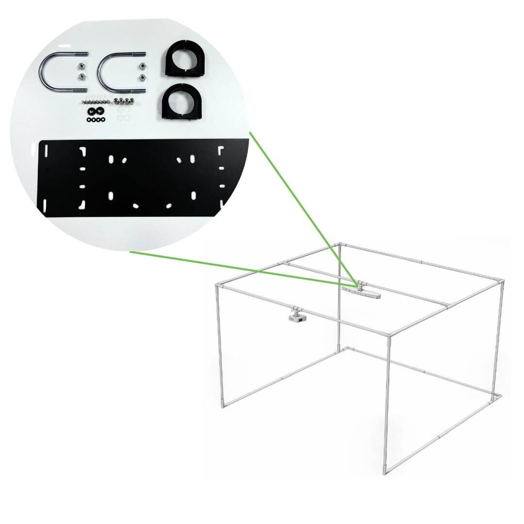 Universal Launch Monitor Enclosure Flush Mount