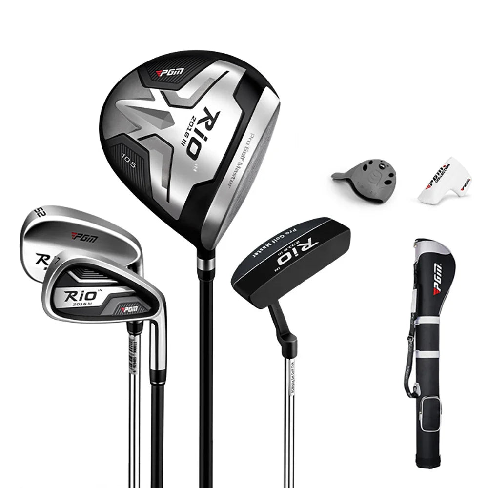 12-Piece Men's Right-Handed Golf Club Set with Bag