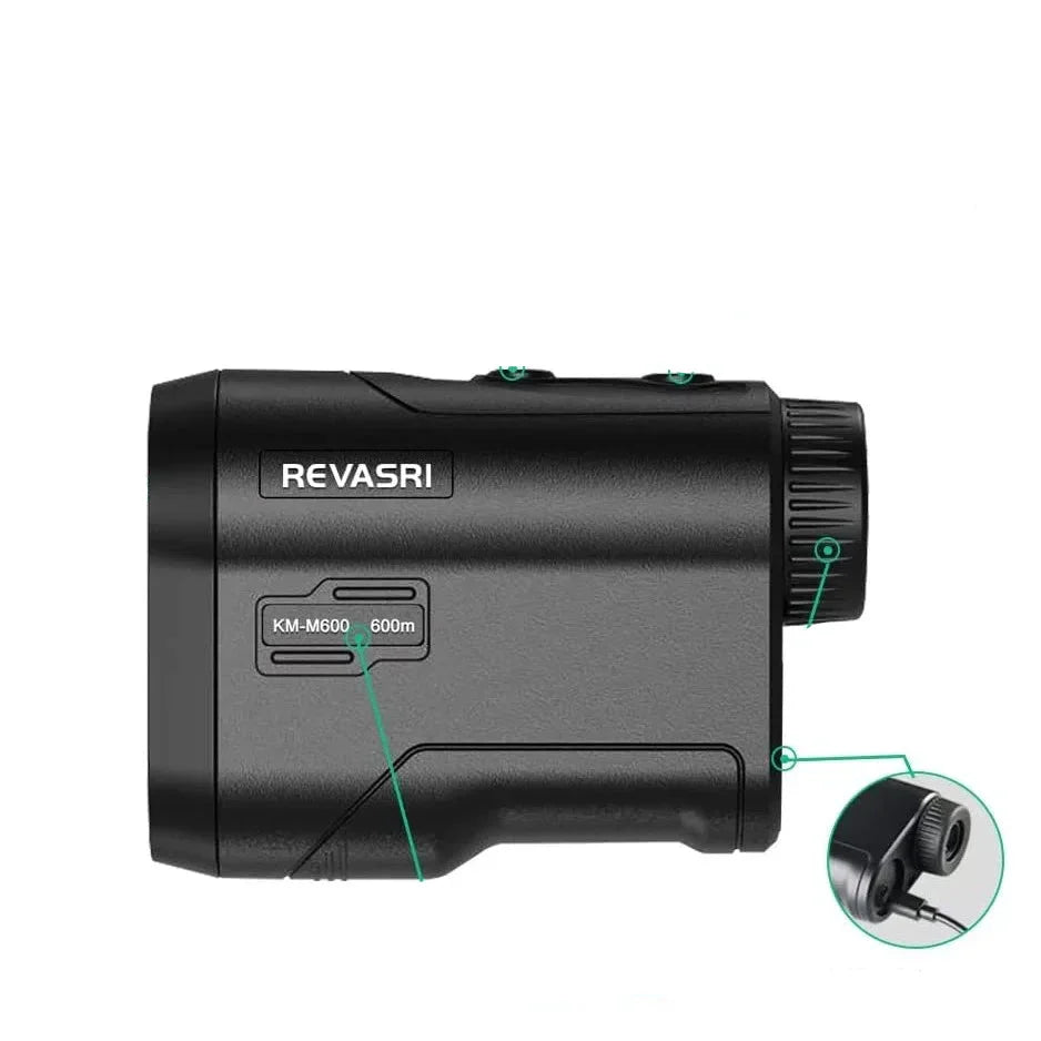 Precision Golf Rangefinder  600 Yards  Slope Lock
