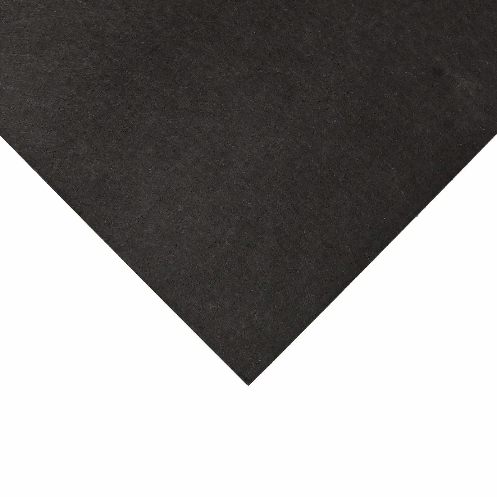 Close-up of black Golf Room Acoustic Tiles used for soundproofing in golf simulator rooms.