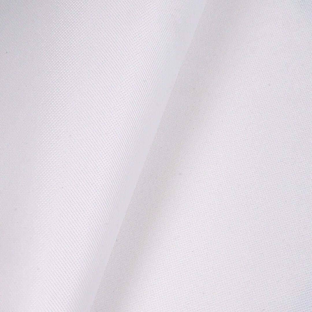 Close-up of the fabric used in Golf Simulator Impact Screen - SIGPRO Premium, showcasing its durable white texture.