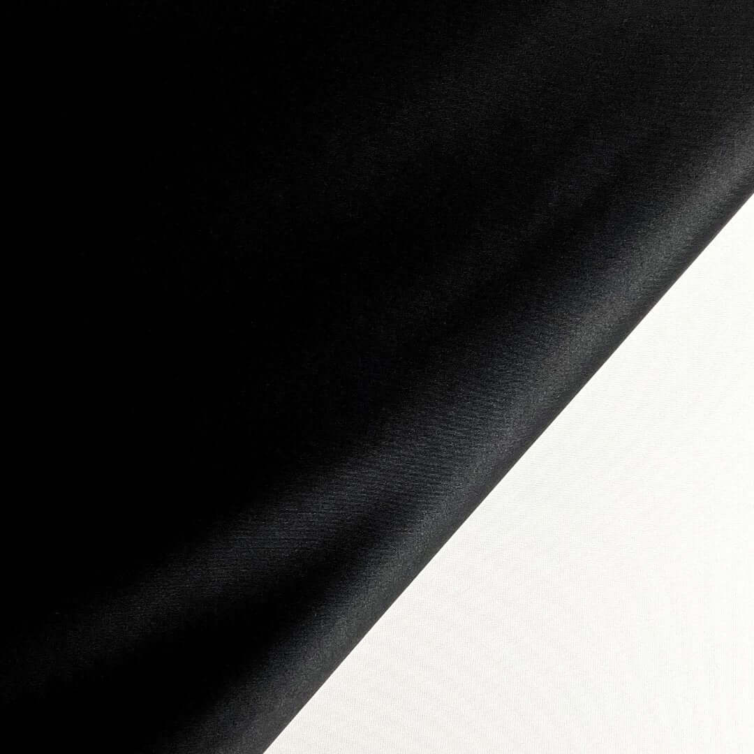 Golf Simulator Blackout Screen fabric showing black material for light control and enhanced image quality.
